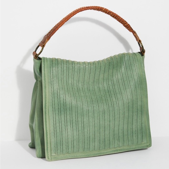 Free People Handbags - Free People Golden Valley Vegan Messenger Bag